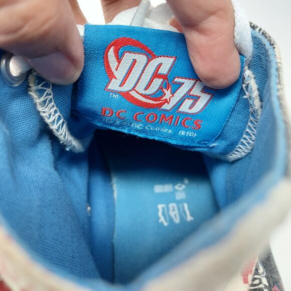 Converse DC Superman High Top Sneakers Size 10 - Picture 8 of 10